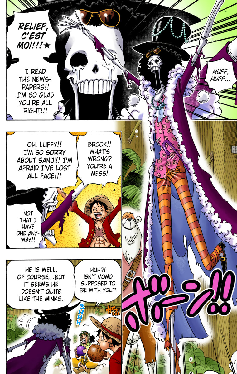 Read One Piece (Colored) chapter 807 image 2 on Lezhin