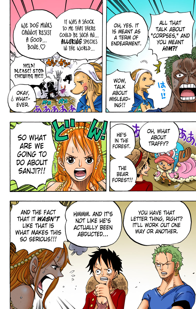 Read One Piece (Colored) chapter 807 image 4 on Lezhin