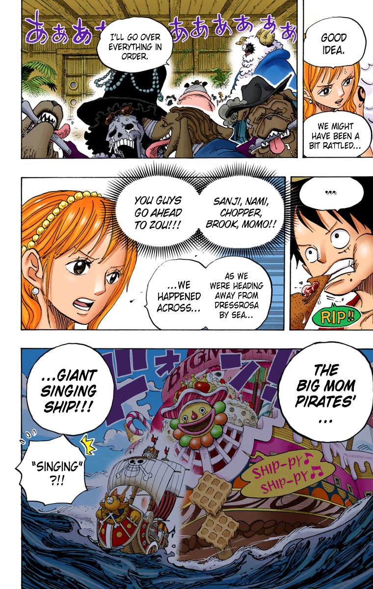 Read One Piece (Colored) chapter 807 image 6 on Lezhin
