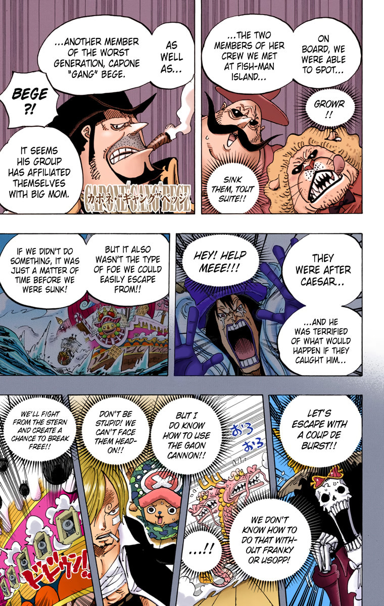 Read One Piece (Colored) chapter 807 image 7 on Lezhin