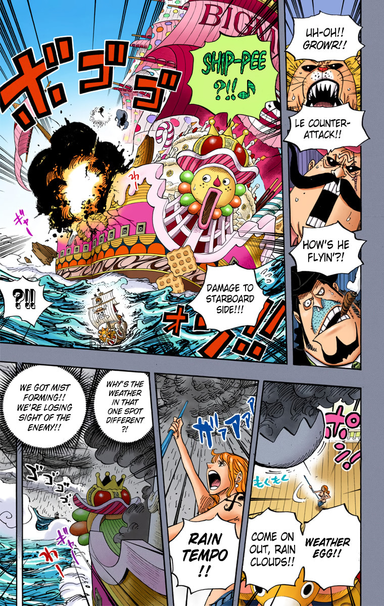 Read One Piece (Colored) chapter 807 image 9 on Lezhin