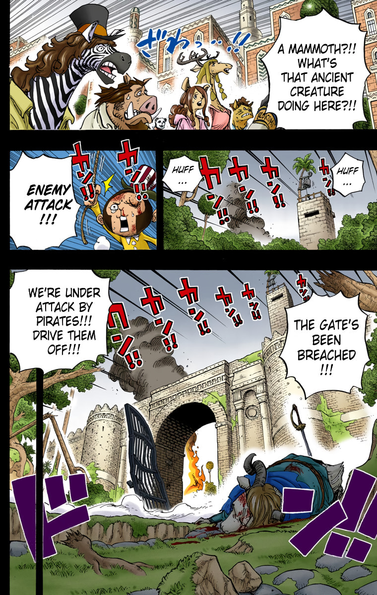 Read One Piece (Colored) chapter 808 image 1 on Lezhin