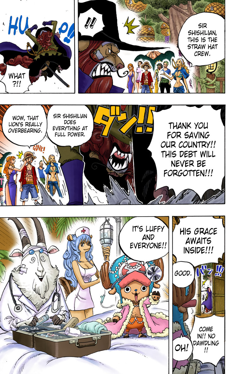 Read One Piece (Colored) chapter 808 image 13 on Lezhin
