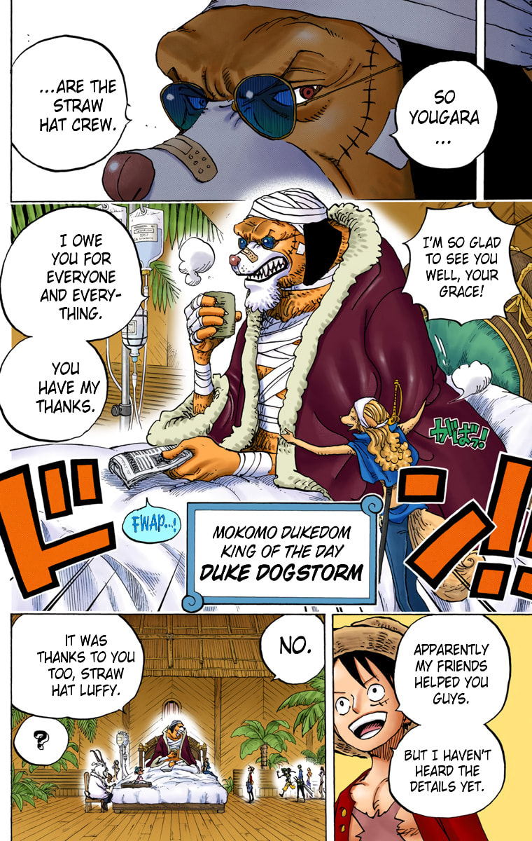 Read One Piece (Colored) chapter 808 image 14 on Lezhin