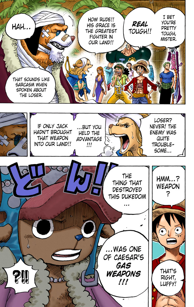 Read One Piece (Colored) chapter 808 image 15 on Lezhin