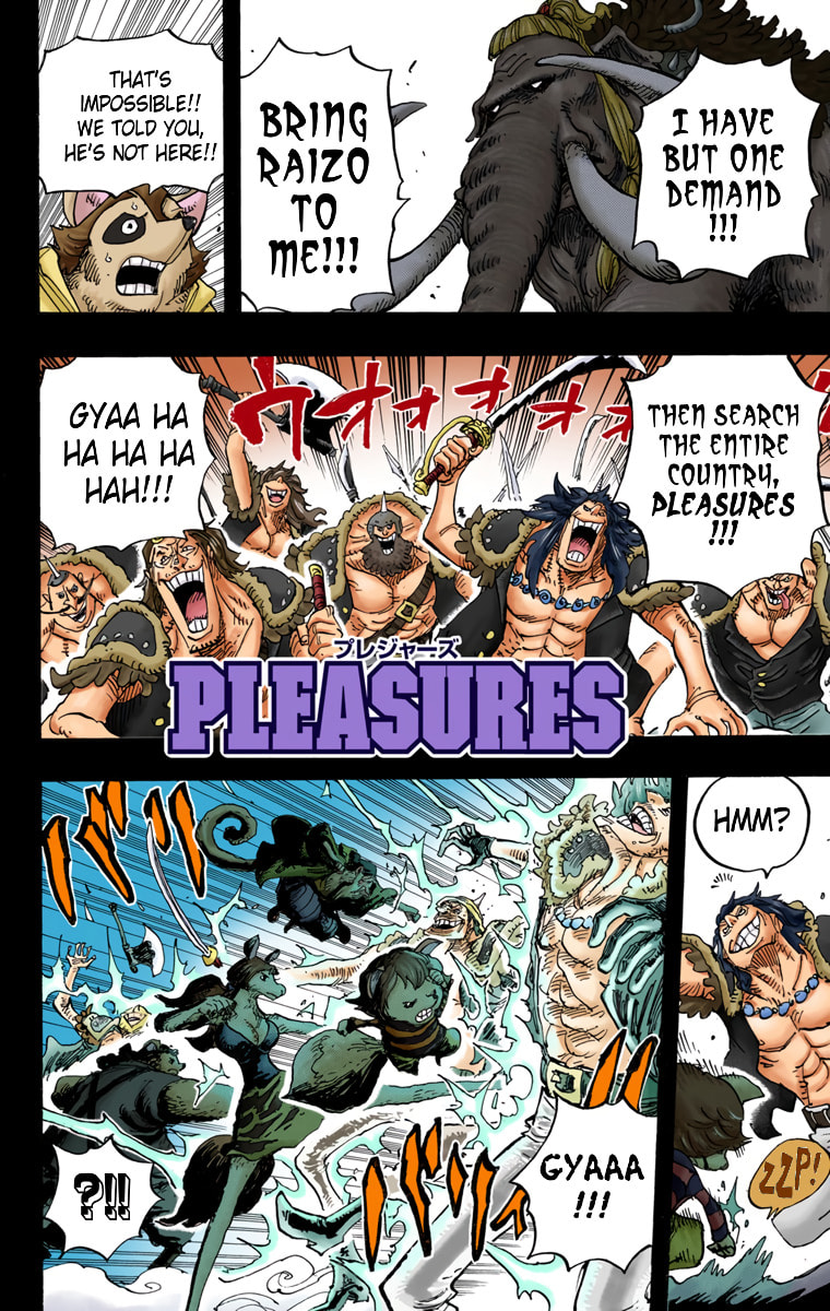 Read One Piece (Colored) chapter 808 image 6 on Lezhin