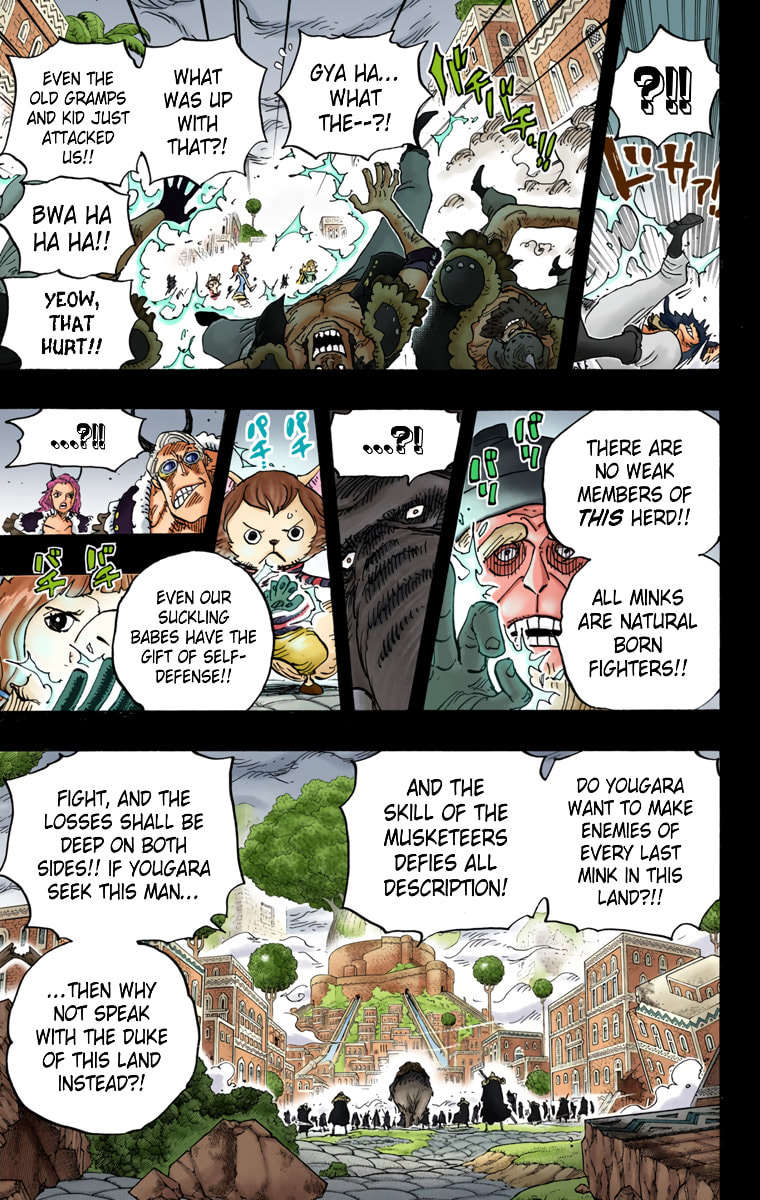 Read One Piece (Colored) chapter 808 image 7 on Lezhin