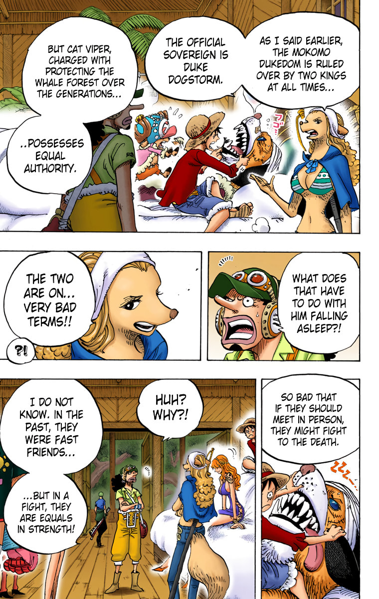 Read One Piece (Colored) chapter 809 image 4 on Lezhin