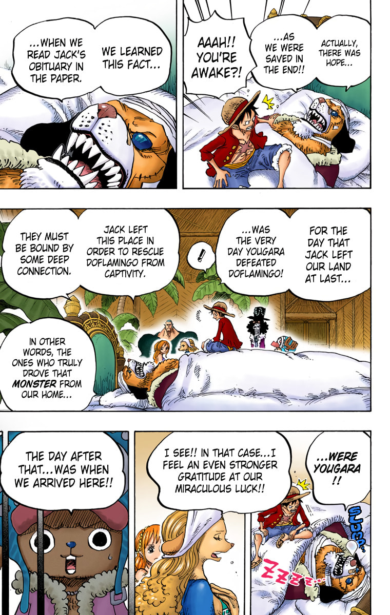 Read One Piece (Colored) chapter 810 image 10 on Lezhin