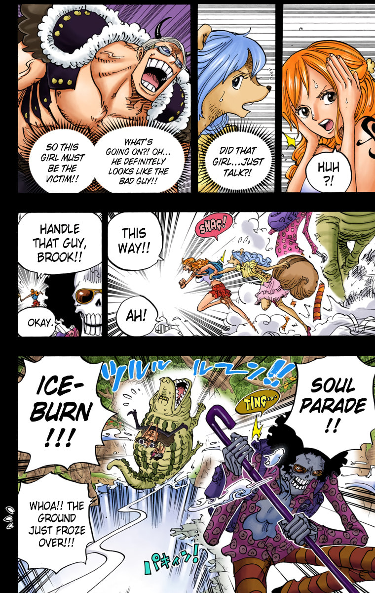 Read One Piece (Colored) chapter 810 image 13 on Lezhin