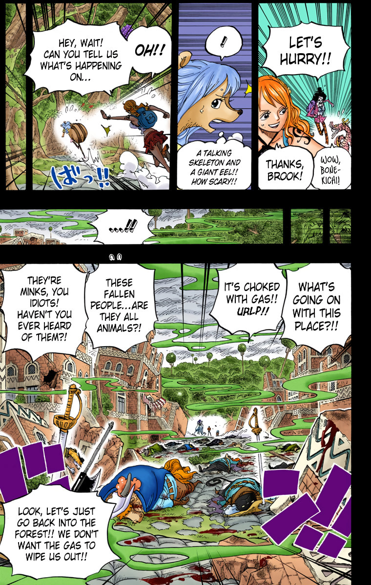 Read One Piece (Colored) chapter 810 image 14 on Lezhin