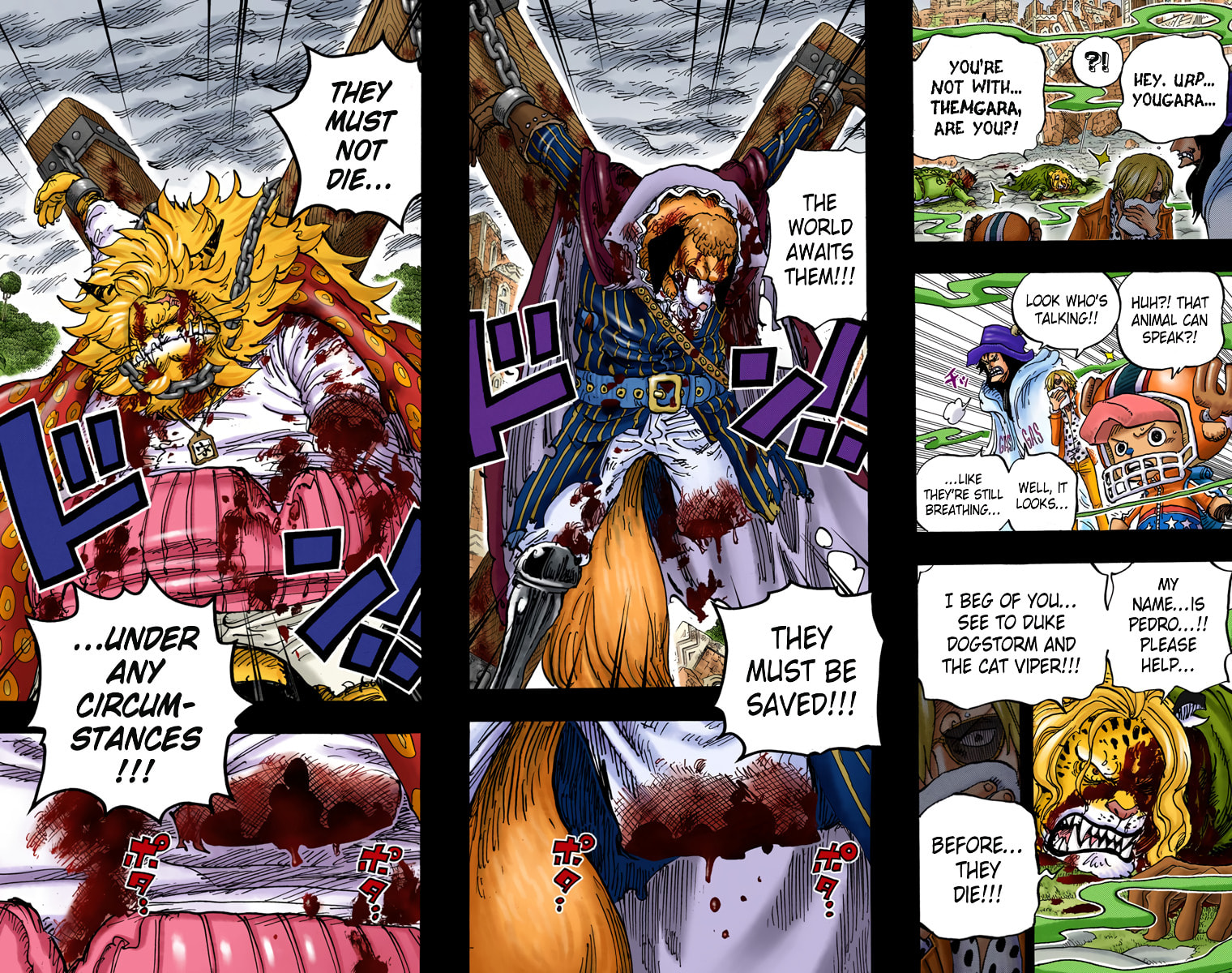 Read One Piece (Colored) chapter 810 image 15 on Lezhin
