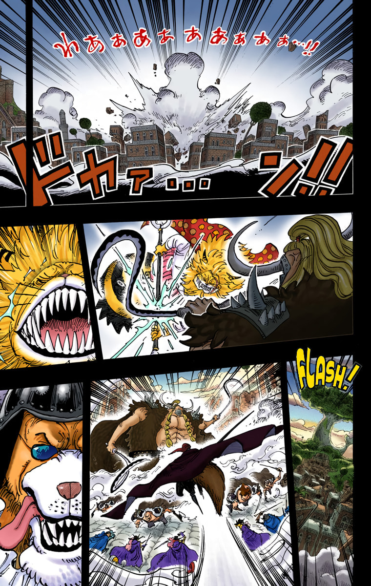 Read One Piece (Colored) chapter 810 image 4 on Lezhin
