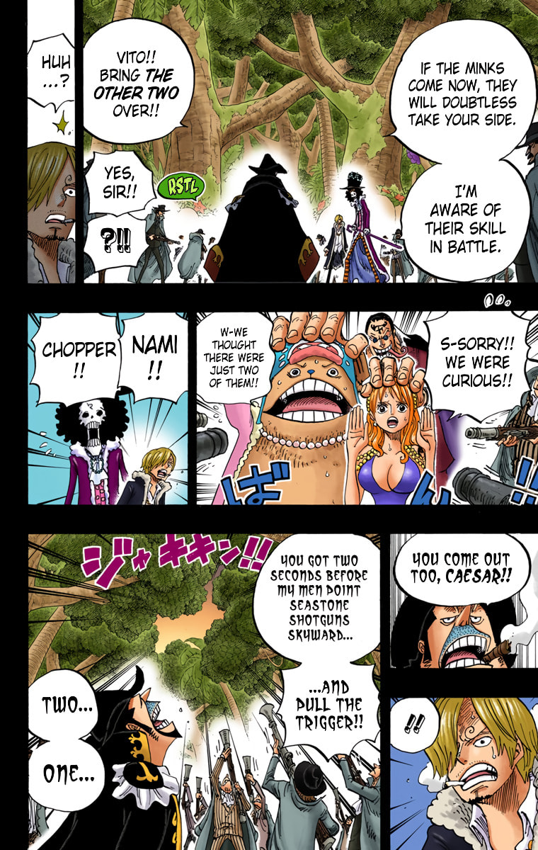 Read One Piece (Colored) chapter 812 image 13 on Lezhin