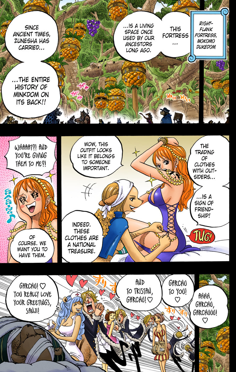 Read One Piece (Colored) chapter 812 image 2 on Lezhin