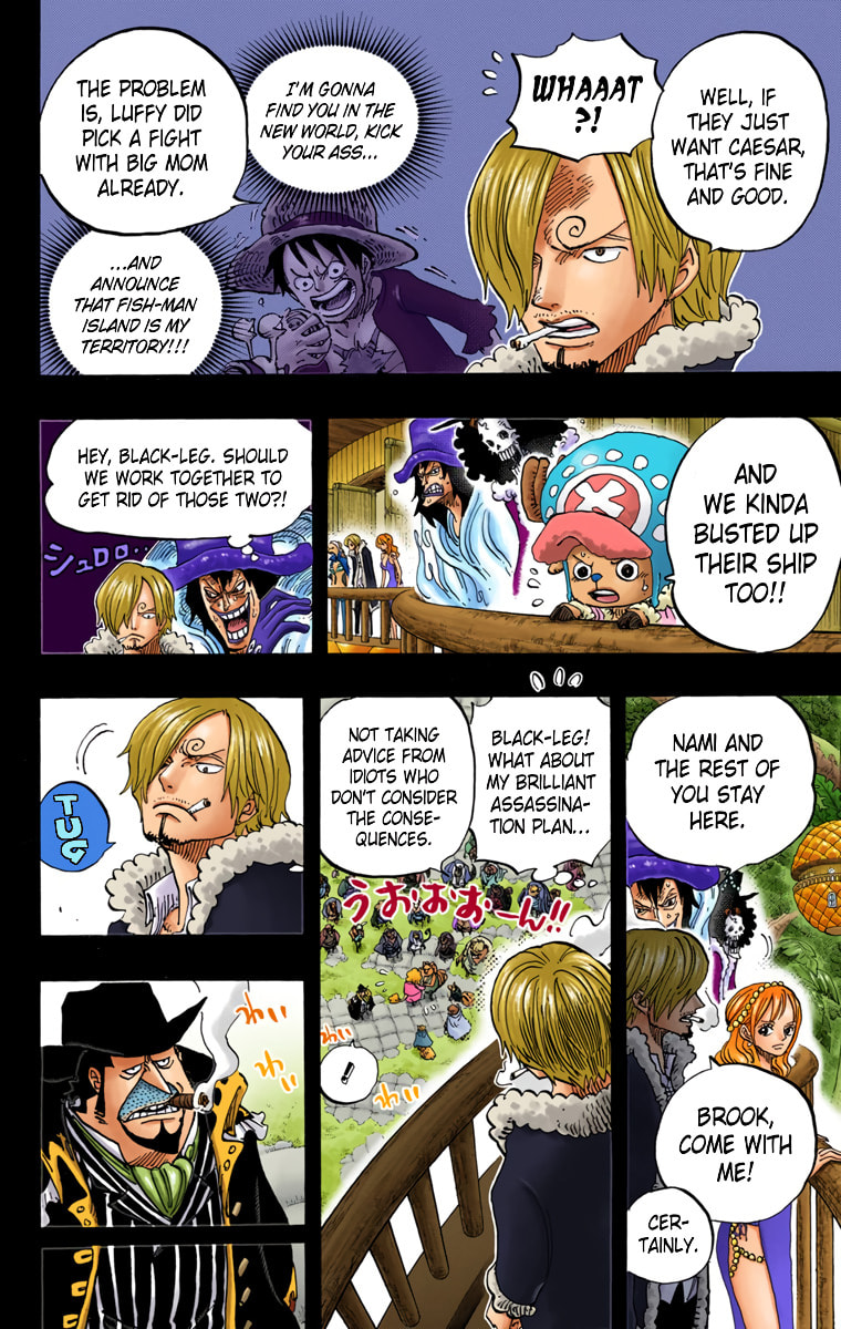 Read One Piece (Colored) chapter 812 image 7 on Lezhin