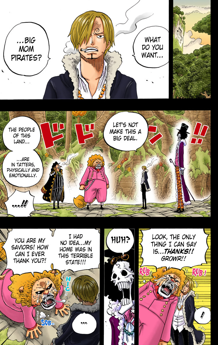 Read One Piece (Colored) chapter 812 image 8 on Lezhin