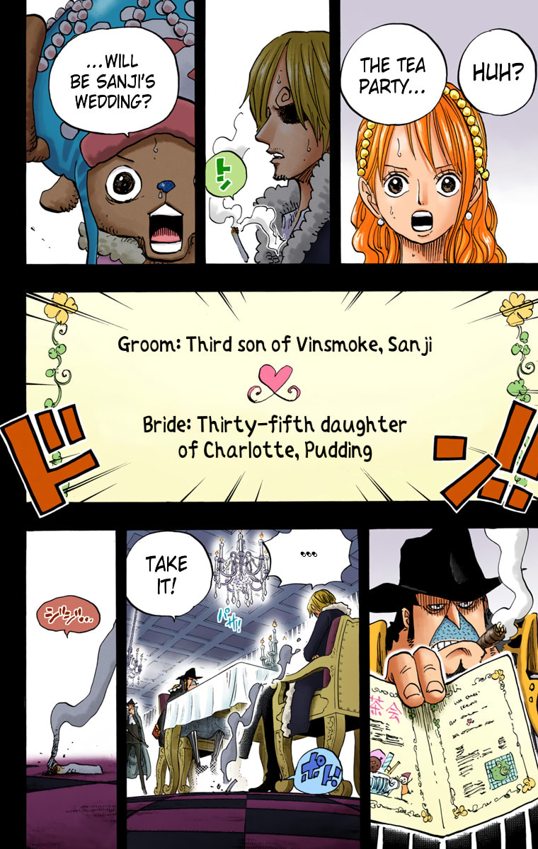 Read One Piece (Colored) chapter 813 image 1 on Lezhin