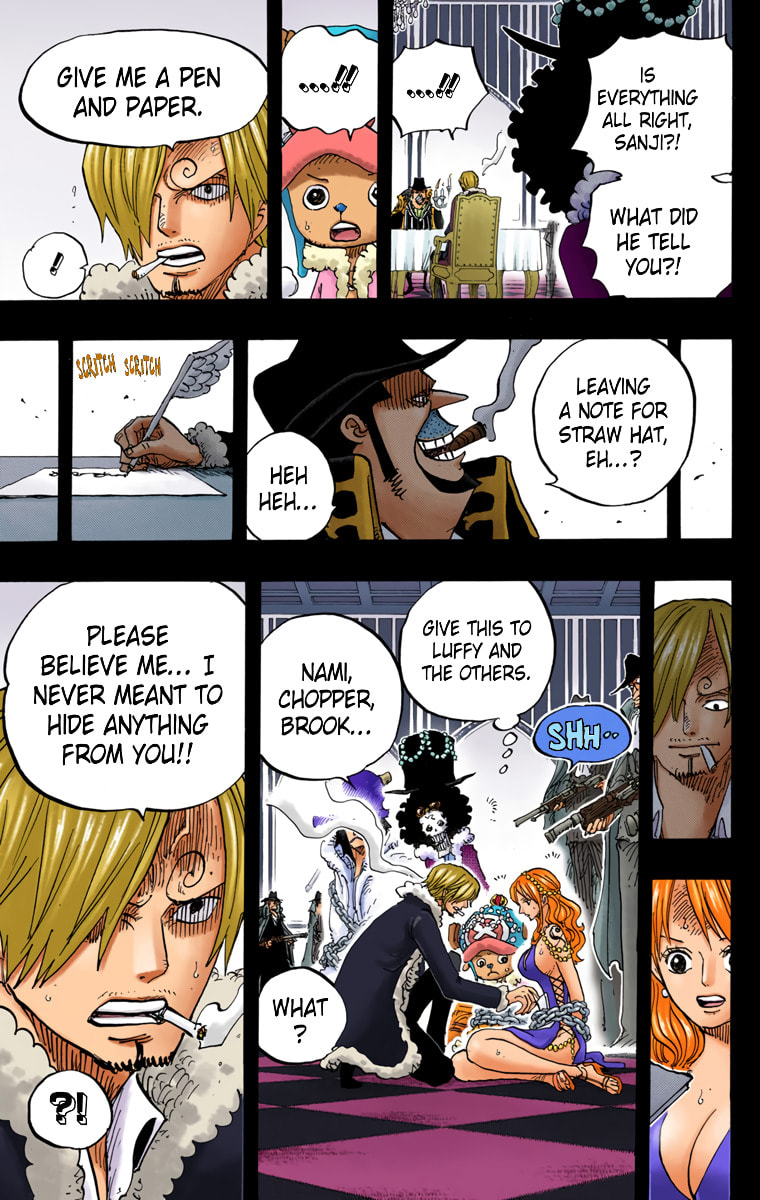 Read One Piece (Colored) chapter 813 image 10 on Lezhin