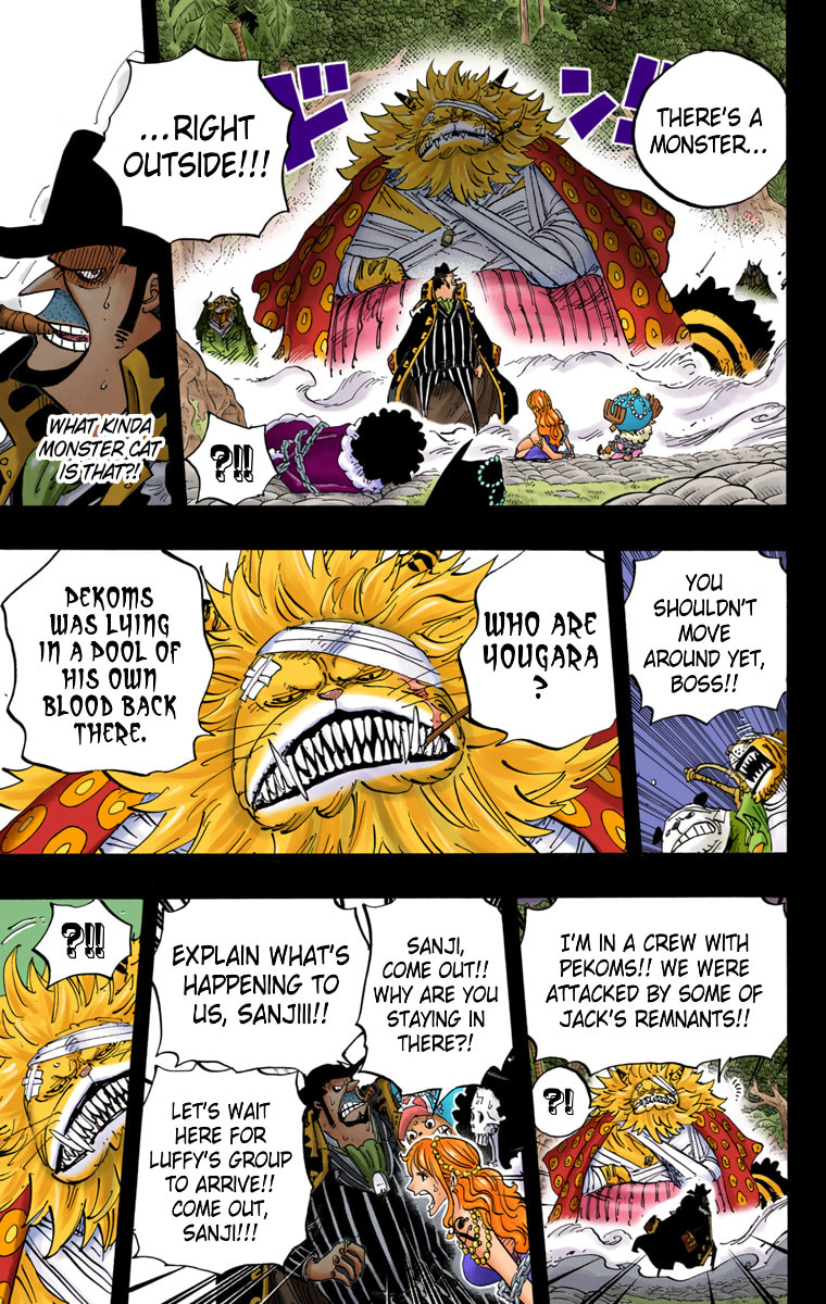 Read One Piece (Colored) chapter 813 image 14 on Lezhin