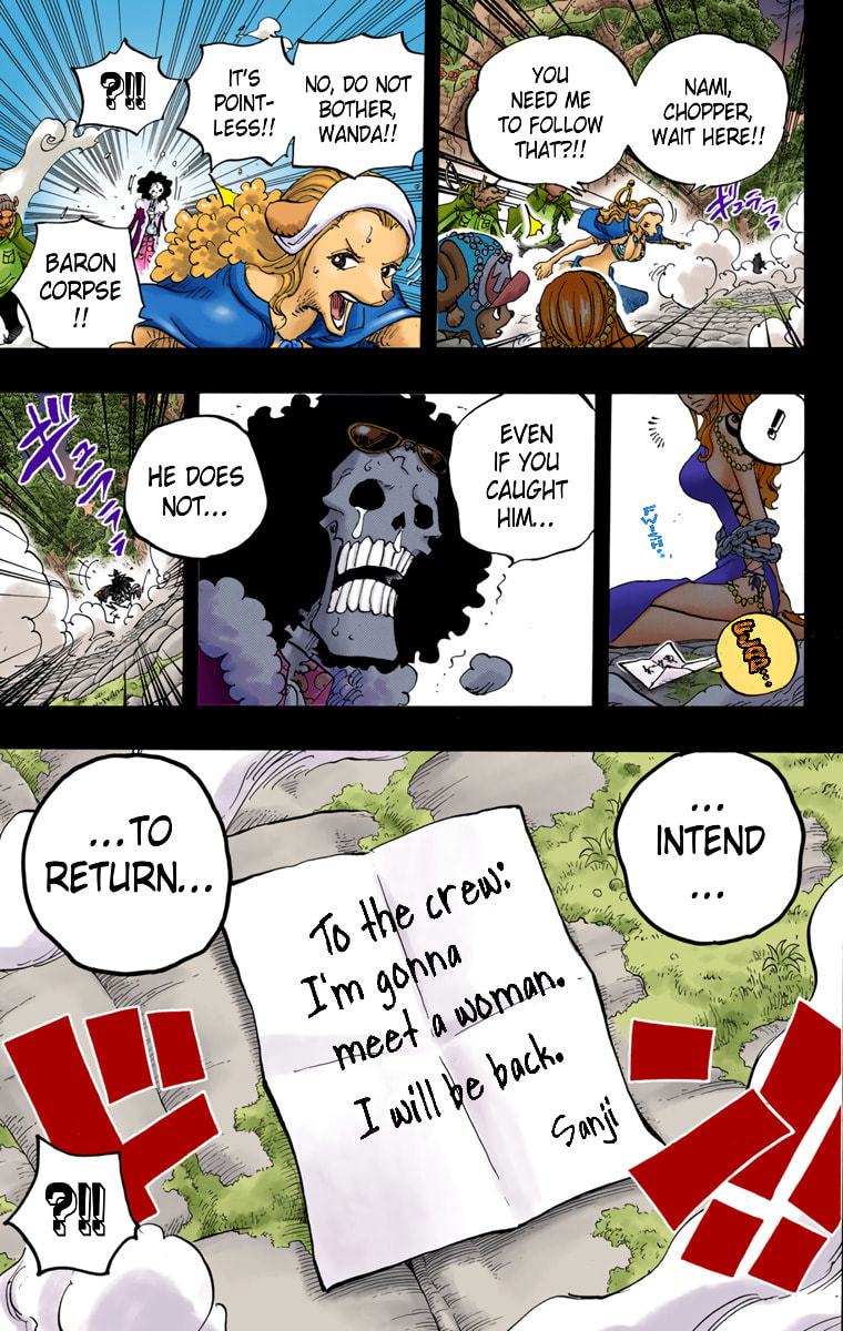 Read One Piece (Colored) chapter 813 image 16 on Lezhin