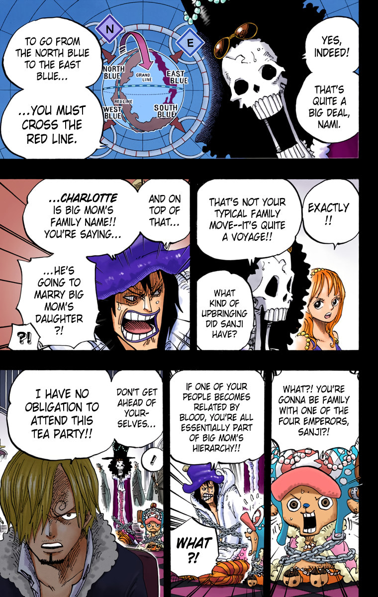 Read One Piece (Colored) chapter 813 image 4 on Lezhin