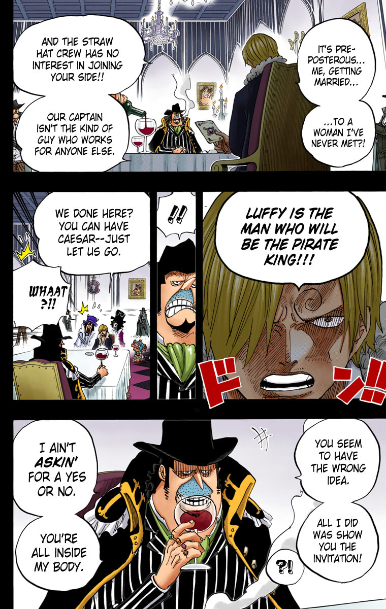 Read One Piece (Colored) chapter 813 image 5 on Lezhin