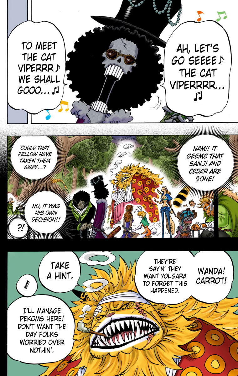 Read One Piece (Colored) chapter 814 image 1 on Lezhin