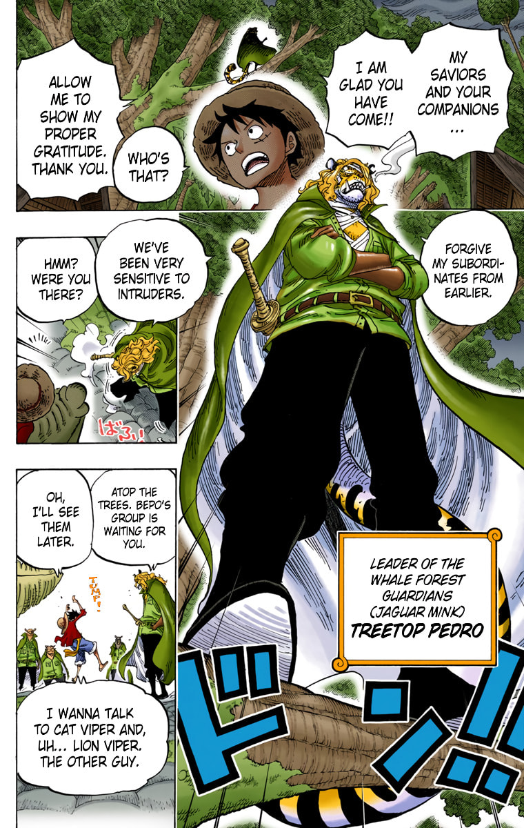 Read One Piece (Colored) chapter 814 image 10 on Lezhin