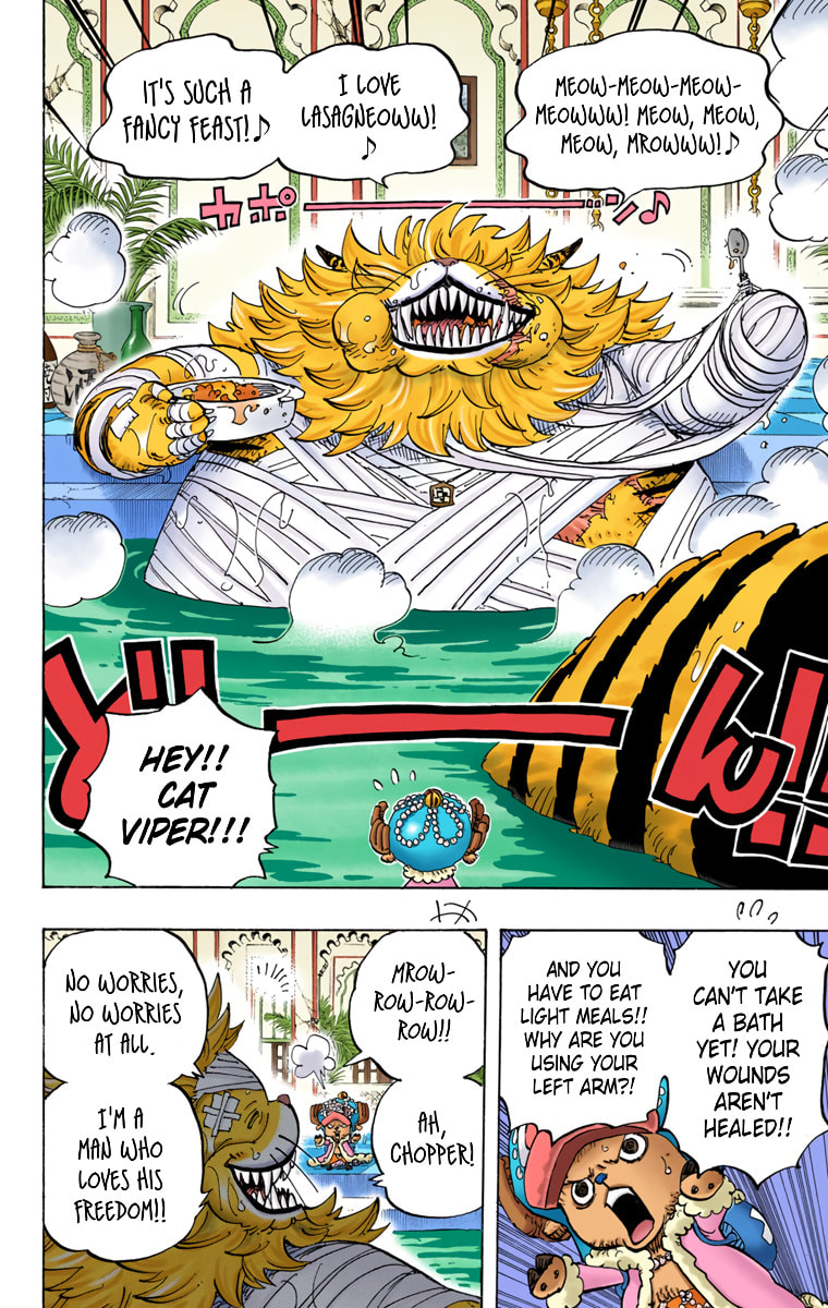 Read One Piece (Colored) chapter 814 image 12 on Lezhin
