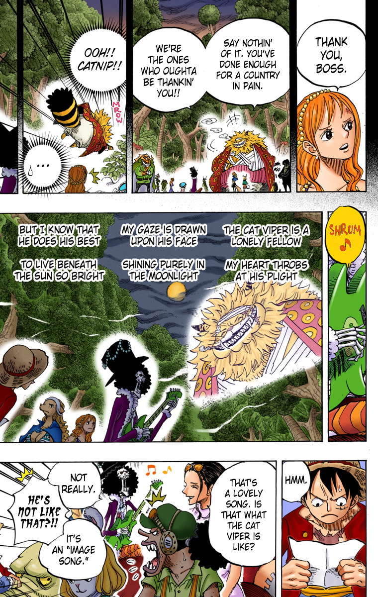 Read One Piece (Colored) chapter 814 image 2 on Lezhin