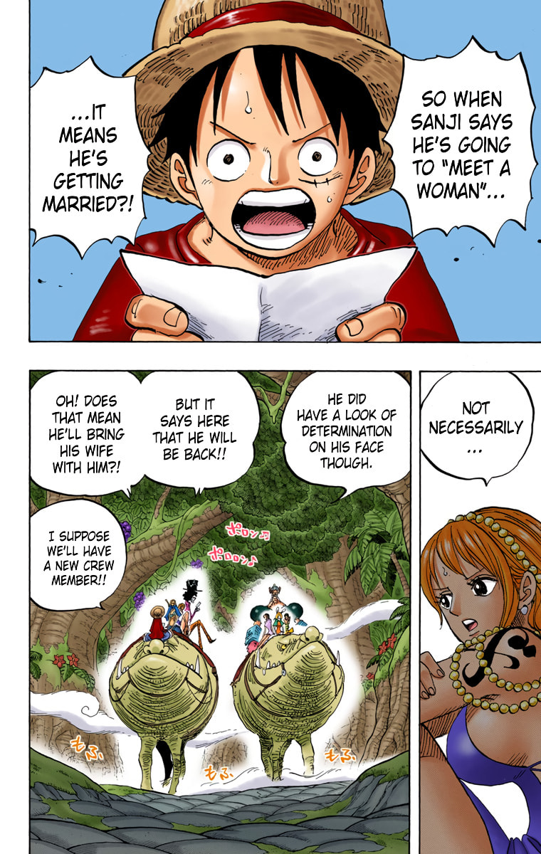 Read One Piece (Colored) chapter 814 image 3 on Lezhin