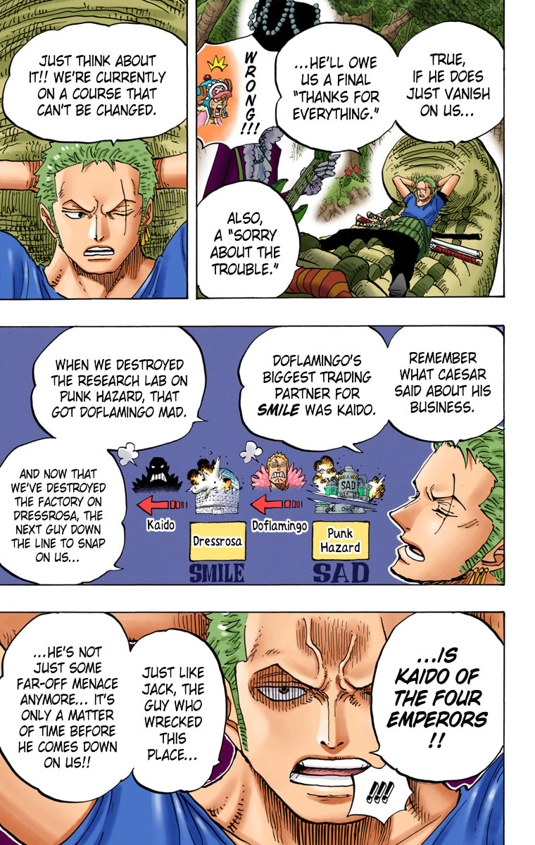 Read One Piece (Colored) chapter 814 image 6 on Lezhin