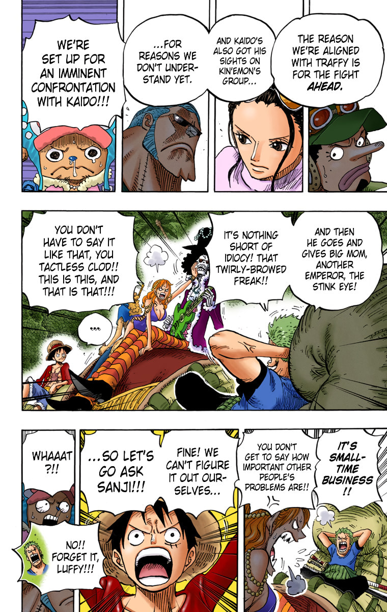 Read One Piece (Colored) chapter 814 image 7 on Lezhin