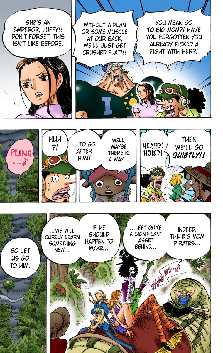 Read One Piece (Colored) chapter 814 image 8 on Lezhin