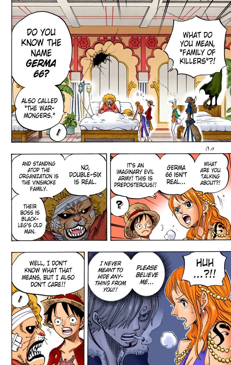 Read One Piece (Colored) chapter 815 image 1 on Lezhin