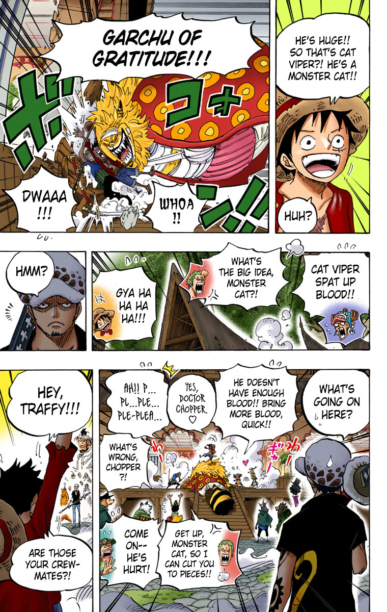 Read One Piece (Colored) chapter 815 image 10 on Lezhin