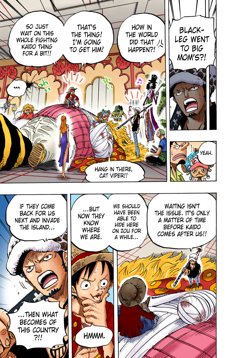 Read One Piece (Colored) chapter 815 image 12 on Lezhin