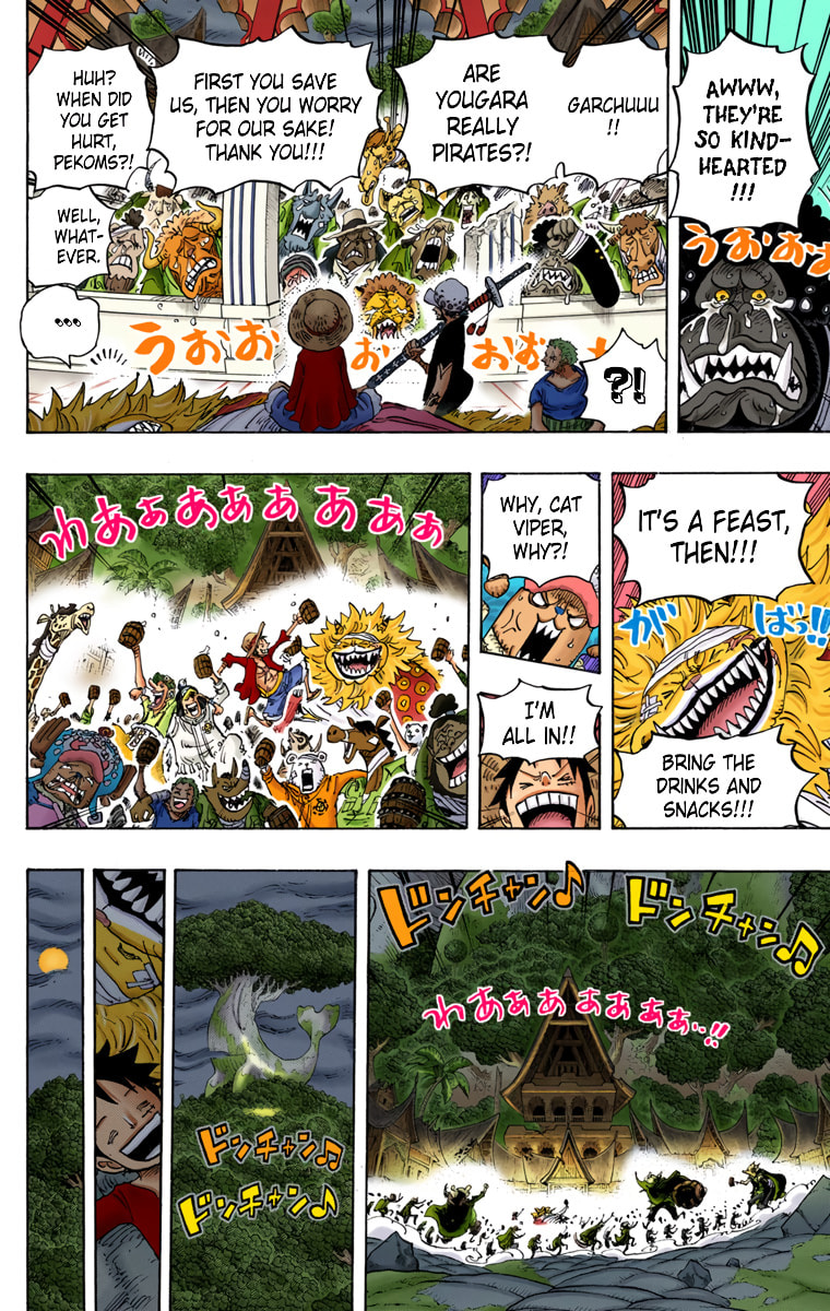 Read One Piece (Colored) chapter 815 image 13 on Lezhin