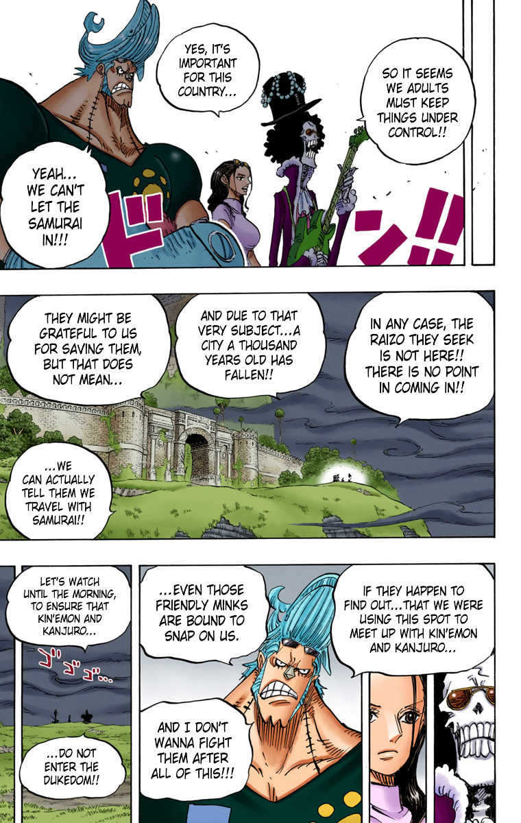 Read One Piece (Colored) chapter 815 image 14 on Lezhin