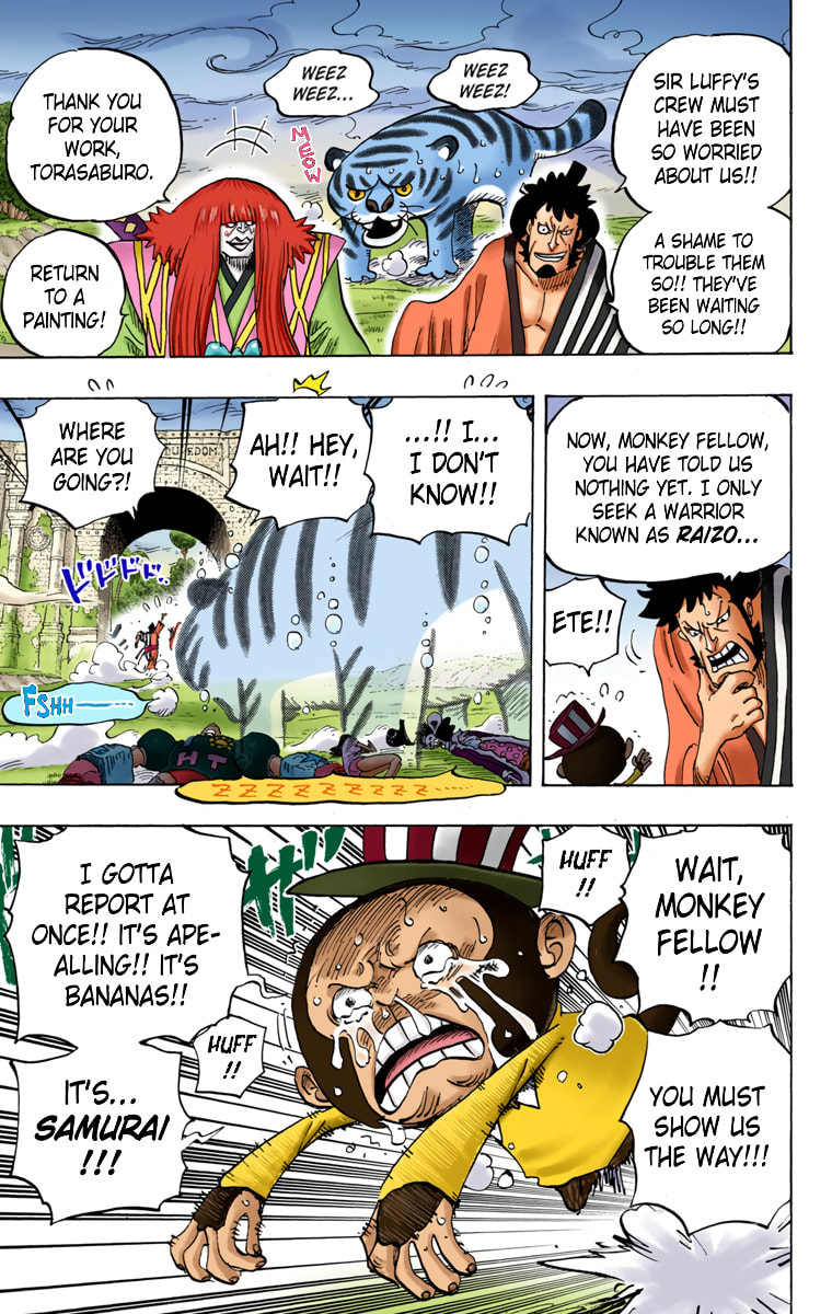 Read One Piece (Colored) chapter 815 image 16 on Lezhin