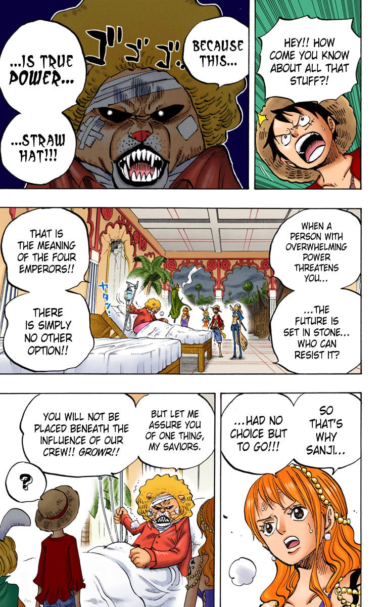 Read One Piece (Colored) chapter 815 image 4 on Lezhin