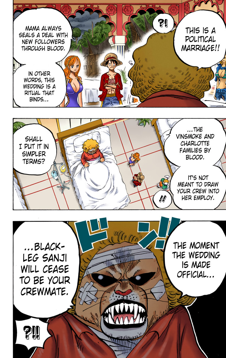 Read One Piece (Colored) chapter 815 image 5 on Lezhin