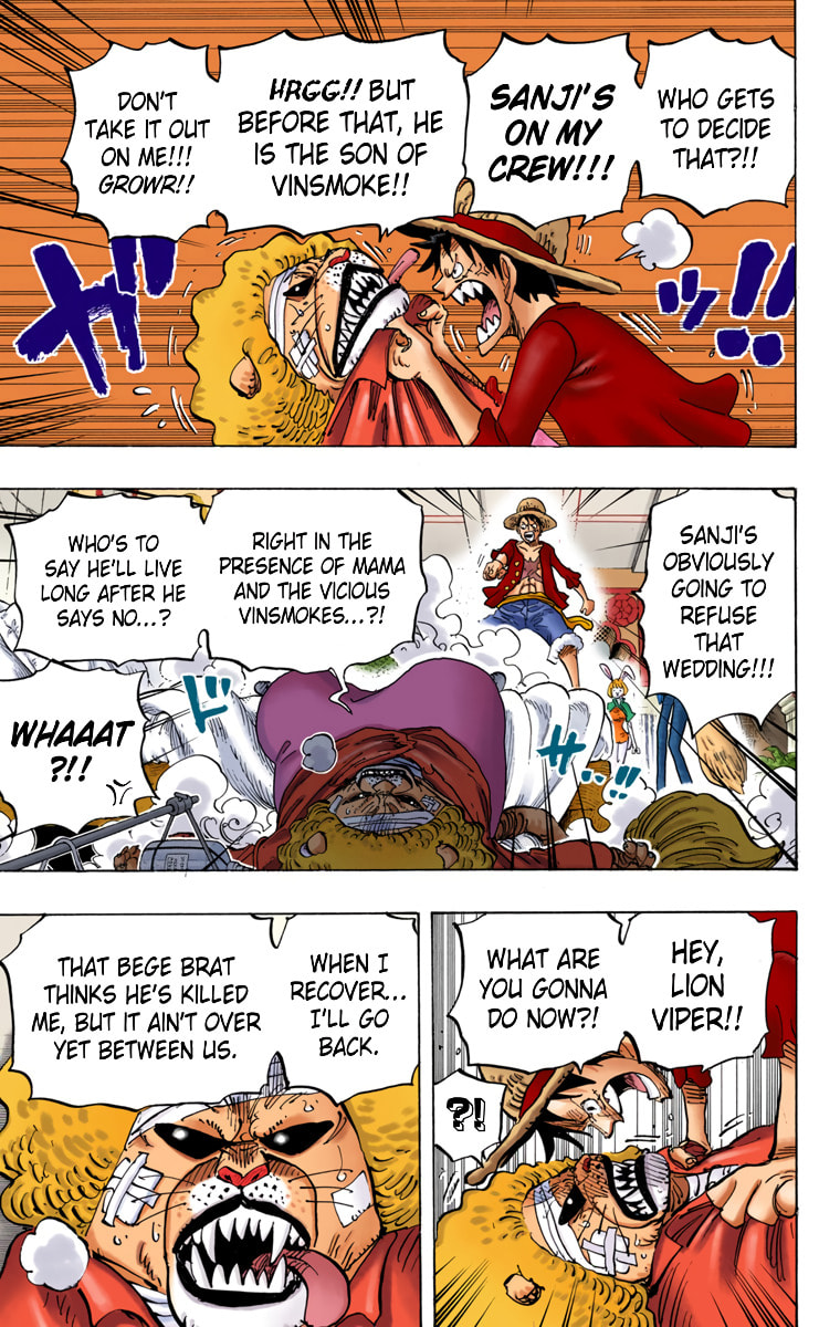 Read One Piece (Colored) chapter 815 image 6 on Lezhin