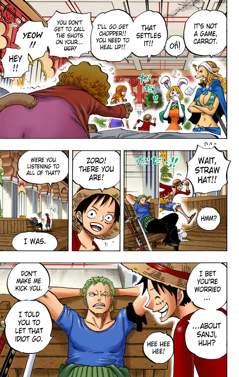 Read One Piece (Colored) chapter 815 image 8 on Lezhin