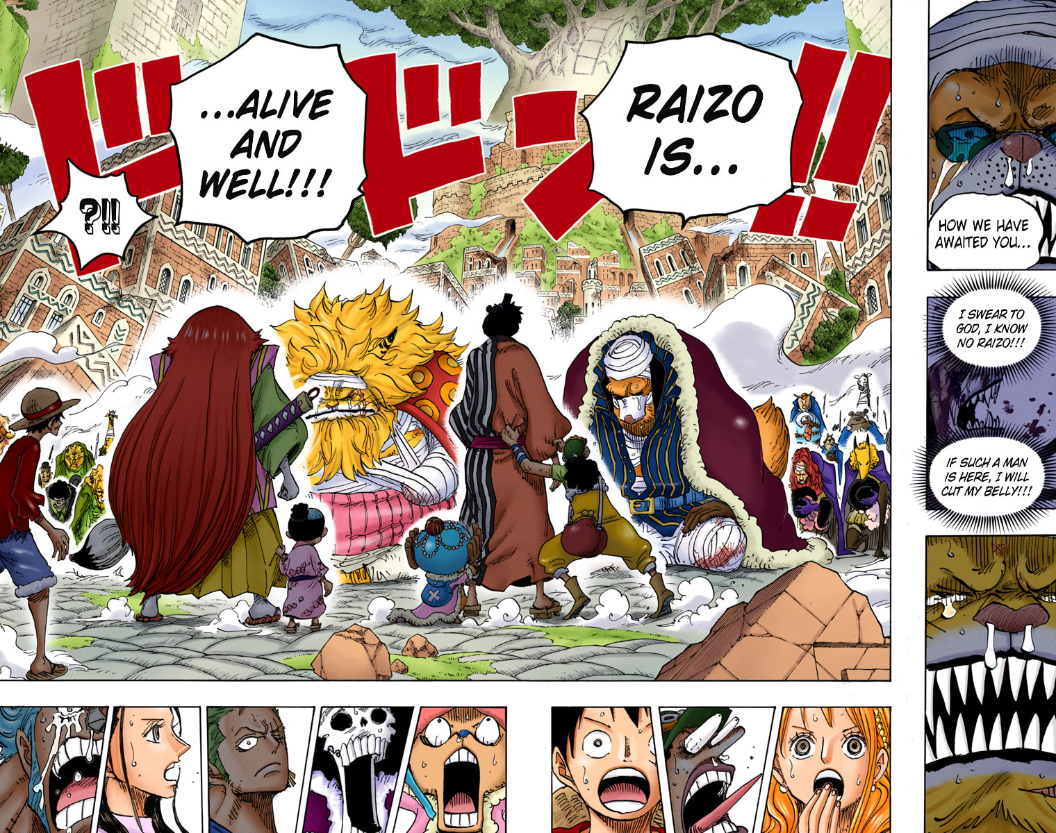 Read One Piece (Colored) chapter 816 image 13 on Lezhin