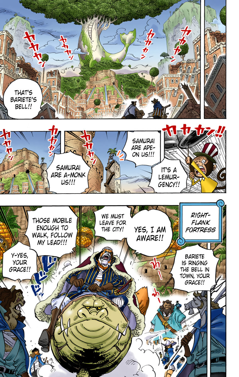 Read One Piece (Colored) chapter 816 image 2 on Lezhin