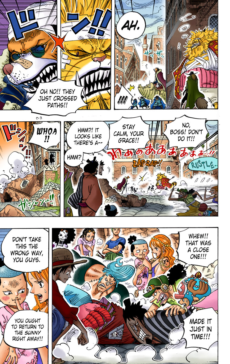 Read One Piece (Colored) chapter 816 image 6 on Lezhin