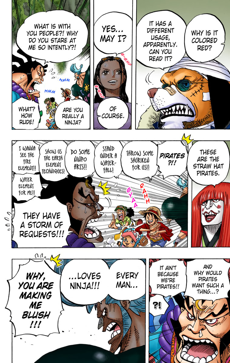 Read One Piece (Colored) chapter 817 image 16 on Lezhin