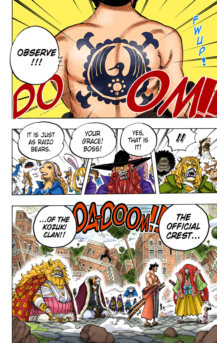 Read One Piece (Colored) chapter 817 image 4 on Lezhin